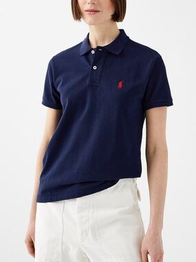 Ralph Lauren Navy Classic Short-Sleeve Polo